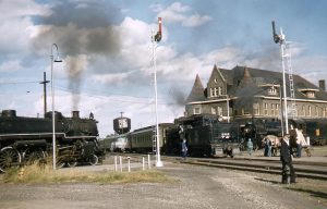 An image of the State Railroad History Museum in Durand, MI.