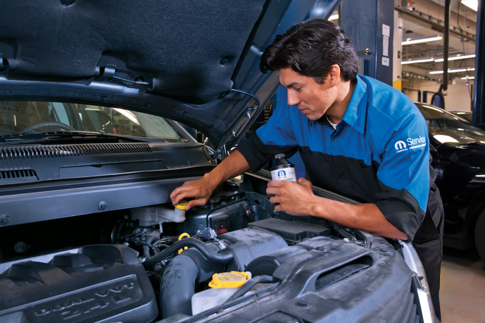 Mopar oil and filter components