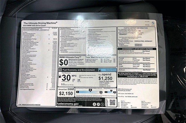 2025 BMW 4 Series 430i xDrive