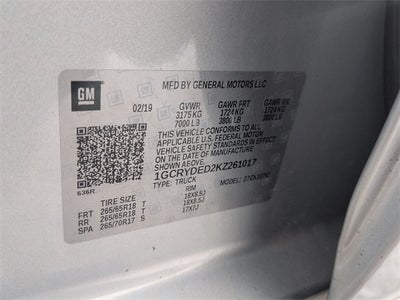 2019 Chevrolet Silverado LT