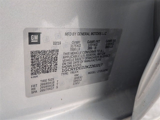 2019 Chevrolet Silverado LT