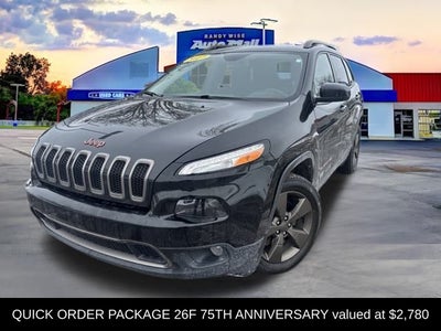 2017 Jeep Cherokee 75th Anniversary Edition