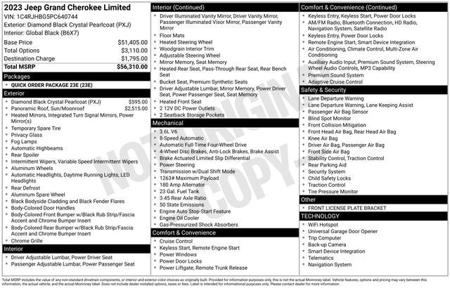 2023 Jeep Grand Cherokee Limited