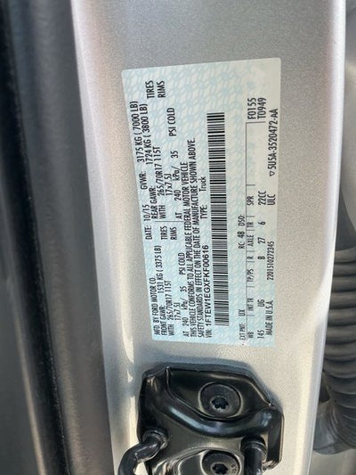 2015 Ford F-150 XLT