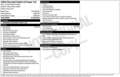 2006 Chevrolet Cobalt LS