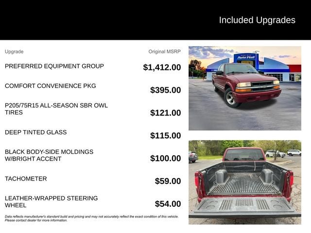 2001 Chevrolet S-10 LS
