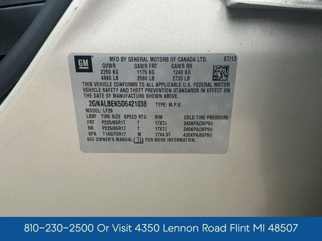 2013 Chevrolet Equinox LS