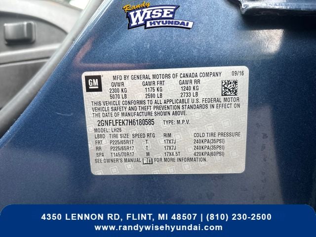 2017 Chevrolet Equinox LT