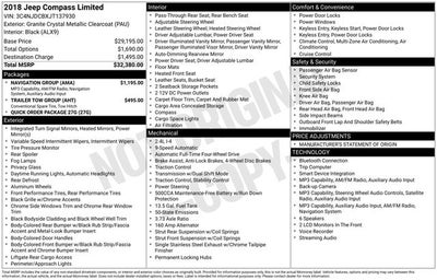 2018 Jeep Compass Limited