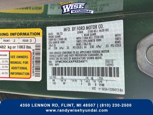 2023 Ford Bronco Sport Outer Banks