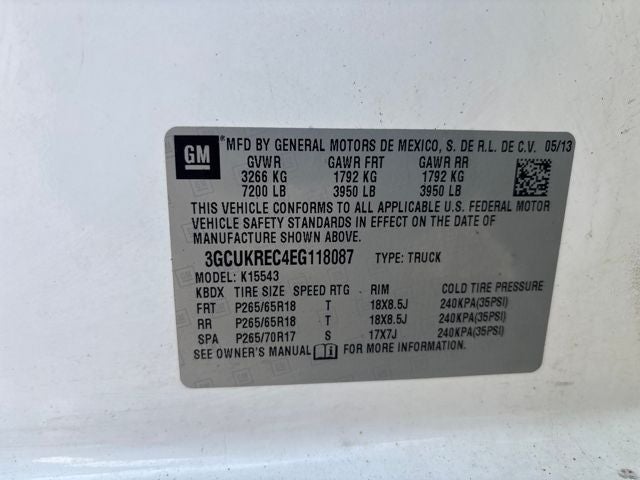 2014 Chevrolet Silverado 1500 LT LT2