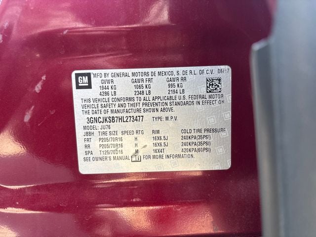 2017 Chevrolet Trax LS