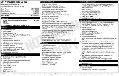 2017 Chevrolet Trax LS