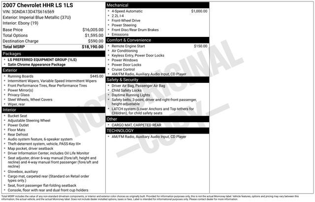 2007 Chevrolet HHR LS