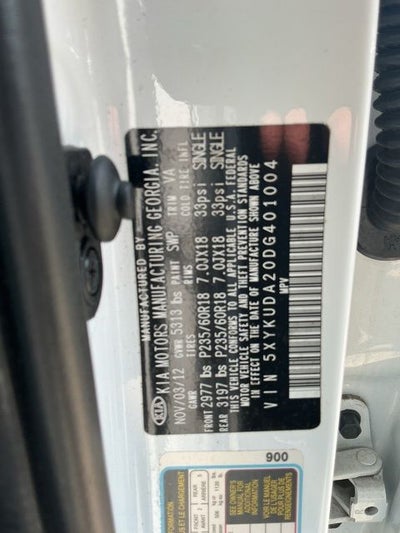 2013 Kia Sorento EX