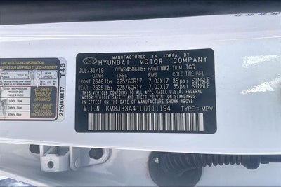 2020 Hyundai Tucson Value