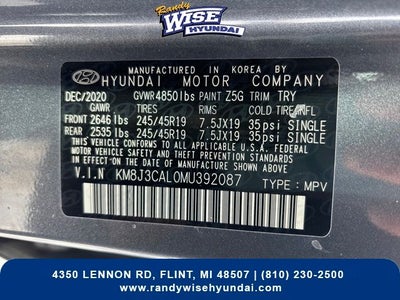 2021 Hyundai Tucson Sport