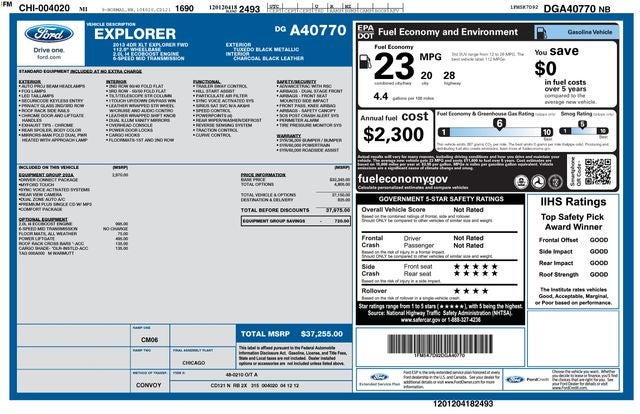 2013 Ford Explorer XLT