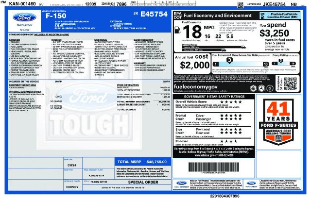 2018 Ford F-150 Lariat