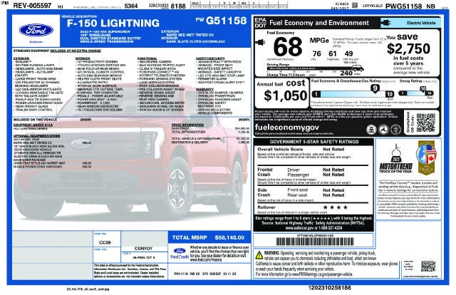 2023 Ford F-150 Lightning XLT