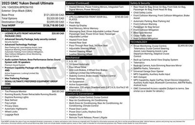 2023 GMC Yukon Denali Ultimate