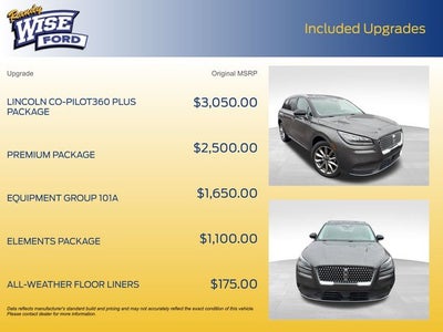 2020 Lincoln Corsair Standard