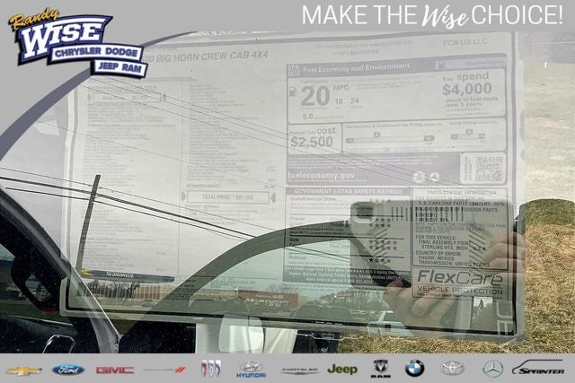 2026 RAM Ram 1500 RAM 1500 BIG HORN CREW CAB 4X4 5'7' BOX