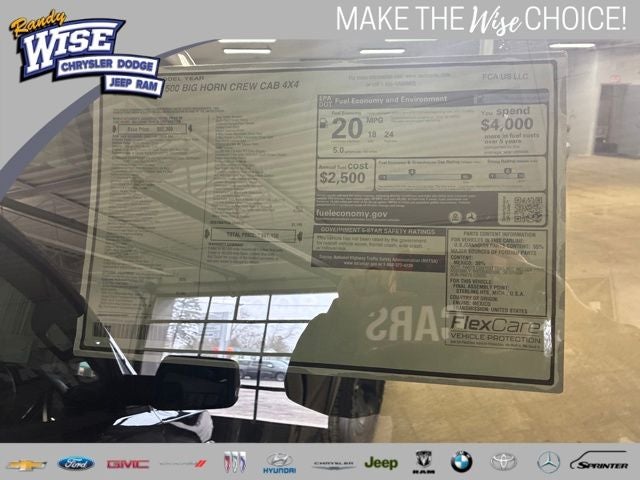 2026 RAM Ram 1500 RAM 1500 BIG HORN CREW CAB 4X4 5'7' BOX