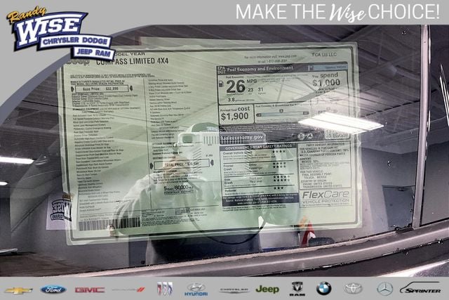 2026 Jeep Compass COMPASS LIMITED 4X4