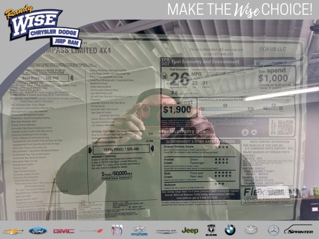 2026 Jeep Compass COMPASS LIMITED 4X4