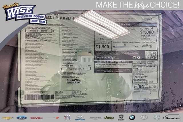 2026 Jeep Compass COMPASS LIMITED ALTITUDE 4X4