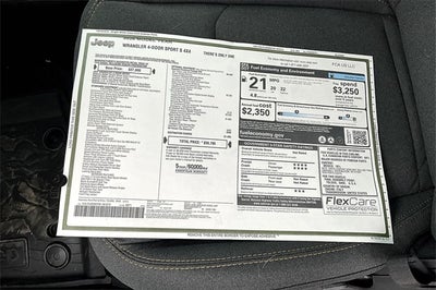 2026 Jeep Wrangler WRANGLER 4-DOOR SPORT S