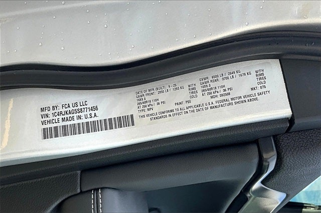 2025 Jeep Grand Cherokee GRAND CHEROKEE L ALTITUDE 4X4