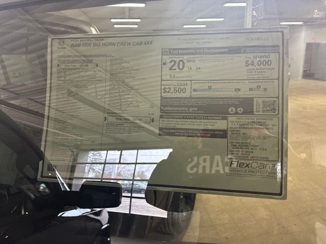 2026 RAM Ram 1500 RAM 1500 BIG HORN CREW CAB 4X4 5'7' BOX
