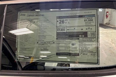 2026 Jeep Compass COMPASS LIMITED 4X4