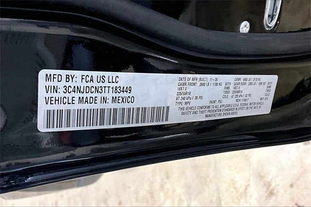 2026 Jeep Compass COMPASS LIMITED 4X4