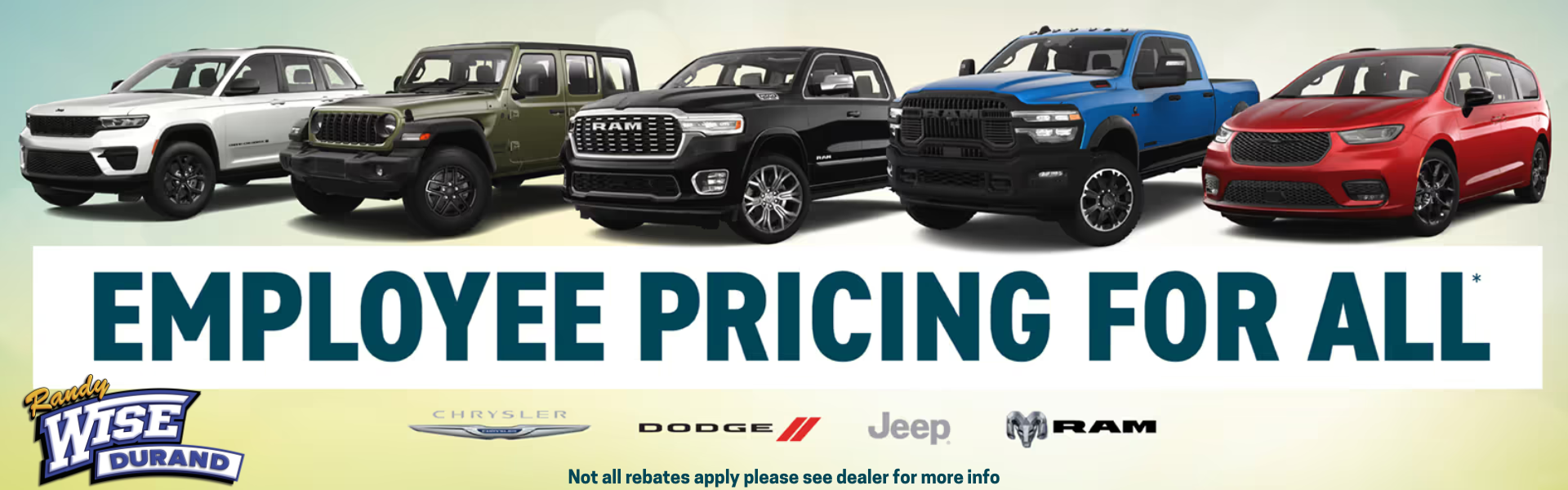 Emplyee Pricing For ALL 