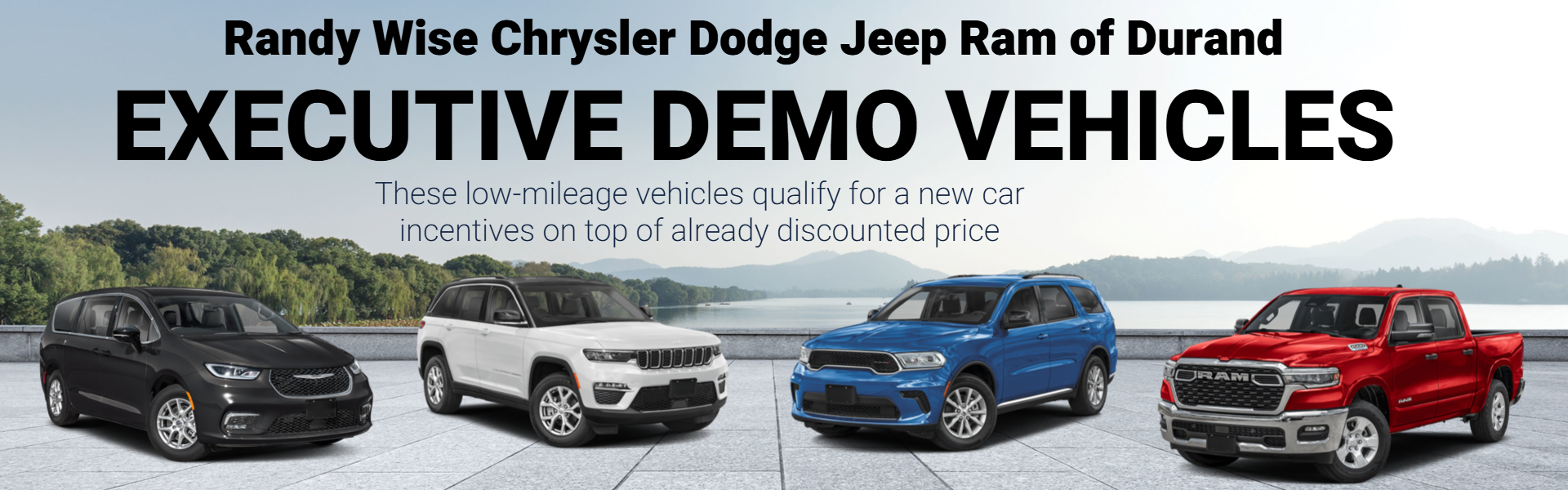 Executive Demo Vehicles